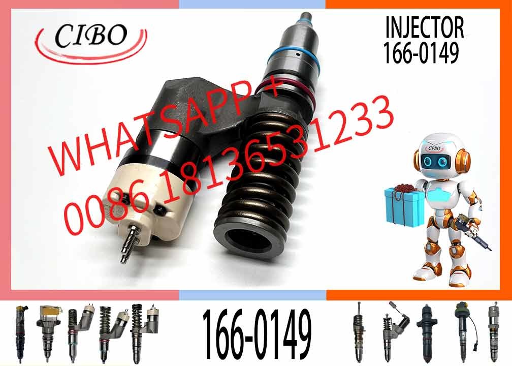 C10 C12 Fuel Injector Assy 166-0149 281-7152 20R-0055 10R-9235 20R-0056 10R-1268 194-5083 10R-1264 for C+ Excavator