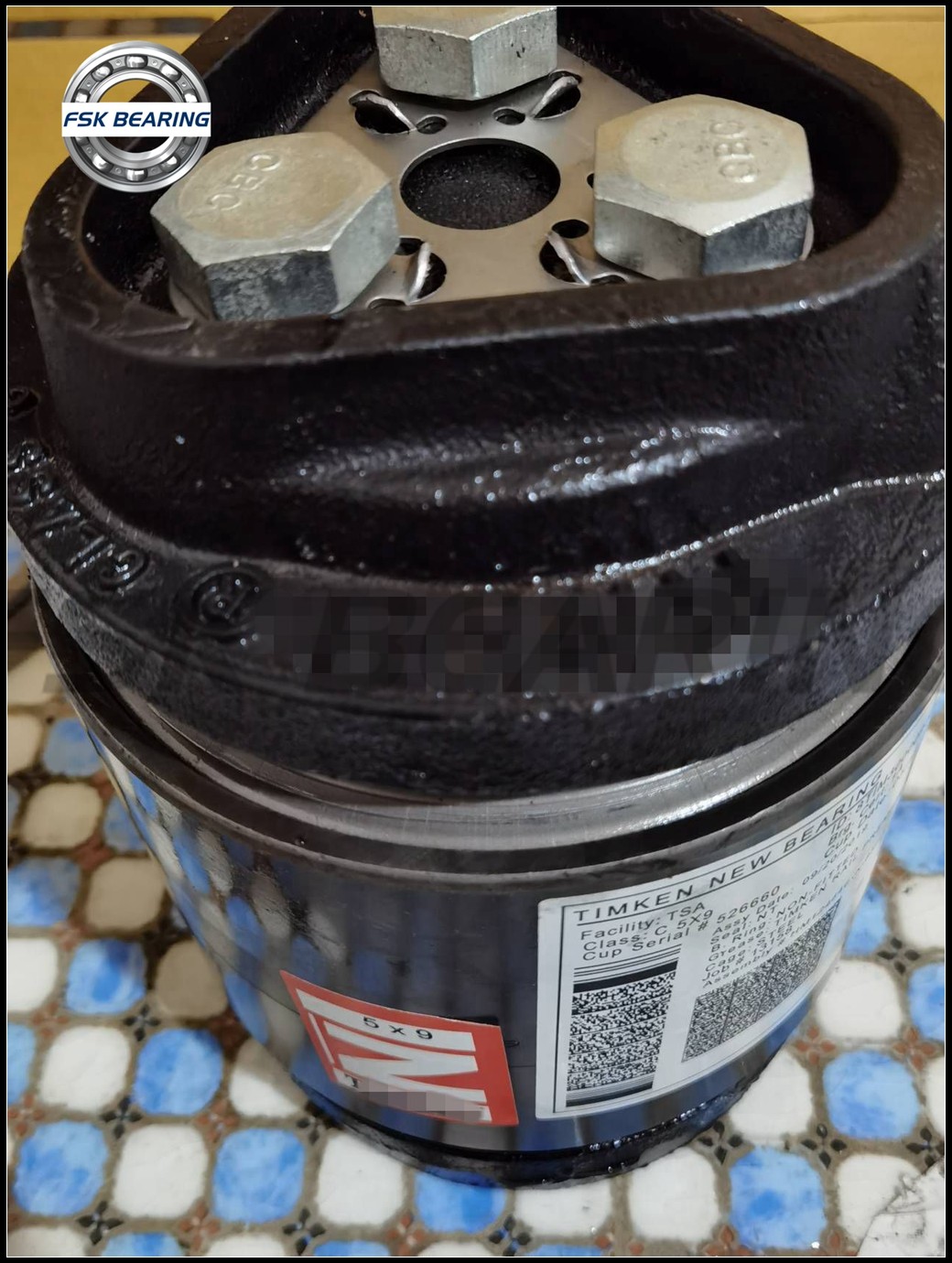 China FSK GG 6 1/2 TAROL Tapered Roller Bearing Units For Railway 165.087*301.803*196.85 mm