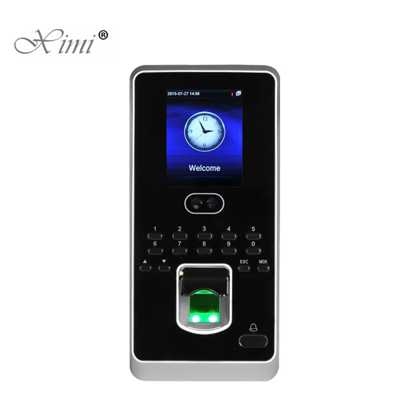 New Arrival Multibio800 Iface3 Face Recognition Time Attendance And Access Control With Fingerprint Reader TCP/IP Communication