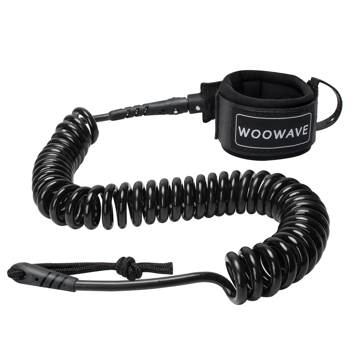 WOOWAVE Coiled Paddle Board Leash Your Ultimate Safety Solution for Lakes Rivers