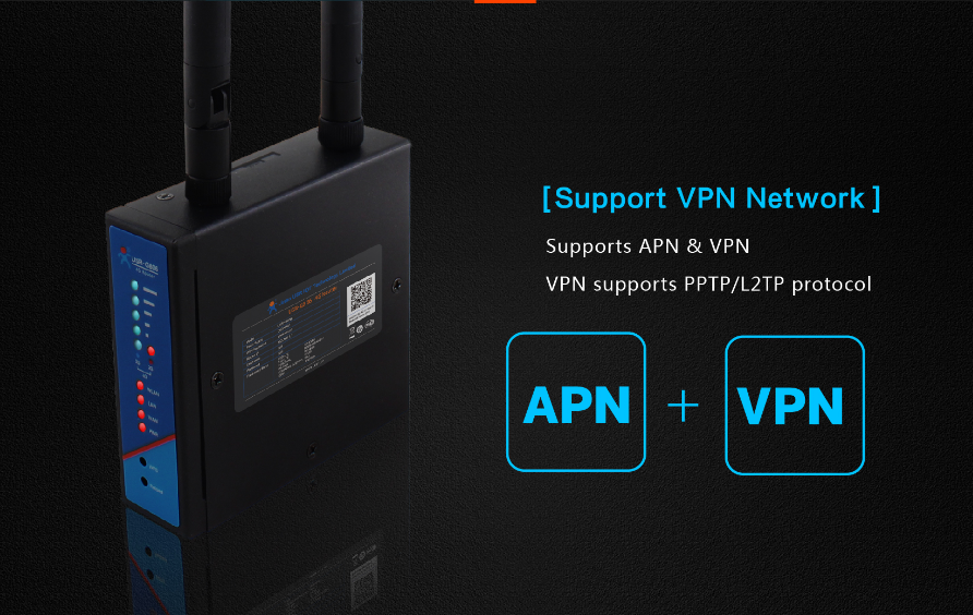 [USR-G806-E] Industrial 4G LTE Router cellular module with WIFI for European market