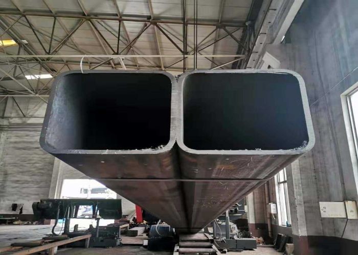 2 Inch Black Steel Hollow Sections Q195-Q235 2 X 4 Rectangular Tube