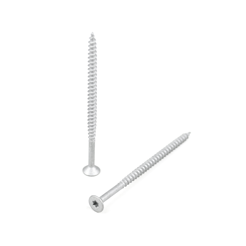 Structural Wood Screw Deck Board Screw for Installation in Wood Construction Building