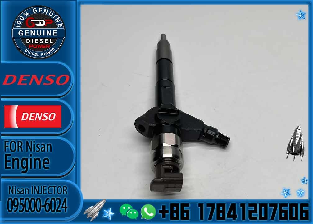 Common Rail Injector Diesel Fuel Pump Injection 095000-6021 095000-6024 For Nissan X-Trail 16600-ES60A 16600-ES60B 16600