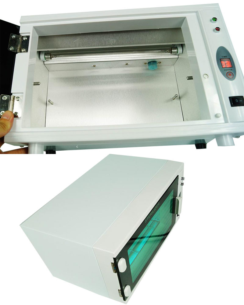 Mini Disinfection UV Light Sterilizer Cabinet 10W For Salon Spa