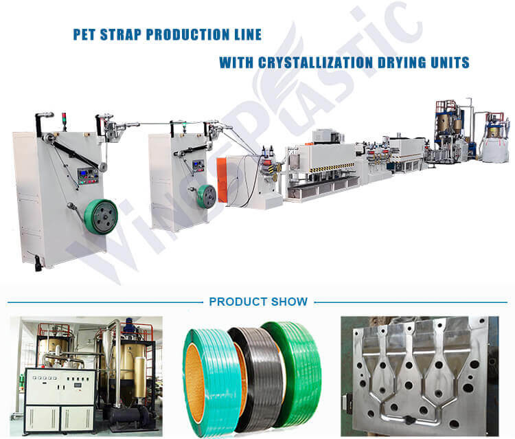 Factory Price Pet Strap Making Machine Pet Strapping Band Extrusion Machine