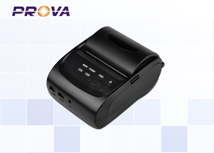 Easy Operating 58mm Thermal Printer Compact Size 50-80mm / Sec Speed