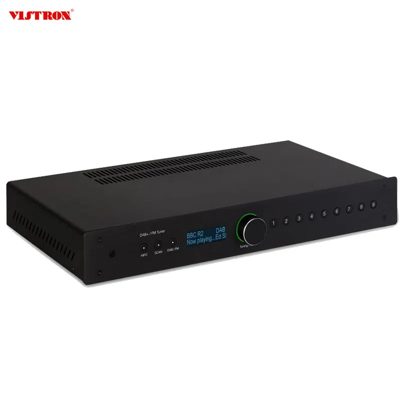 HiFi DAB Tuner Digital Radio FM Tuner FM Stereo Receiver With Remote Control Alarm