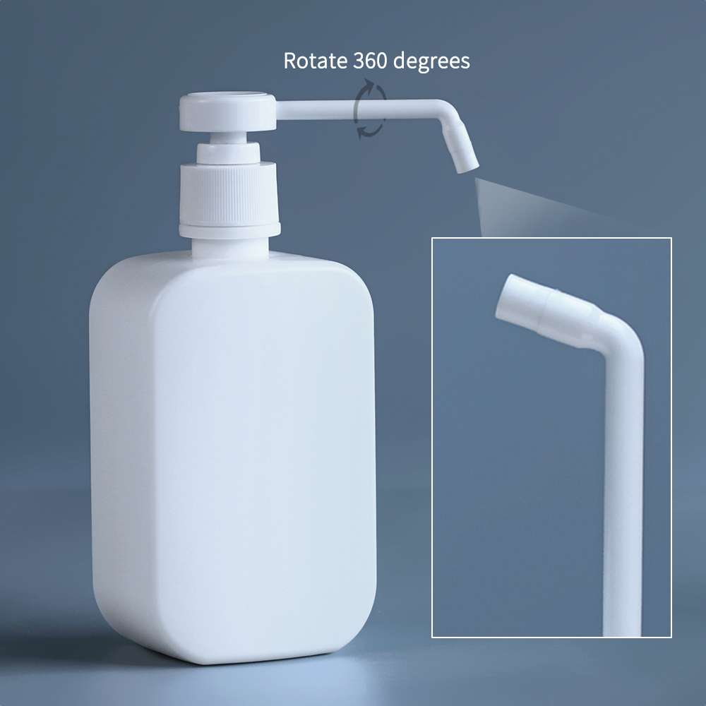 Acid Etch 500ml Plastic Pump PET Spray Bottles For Clean Liquid