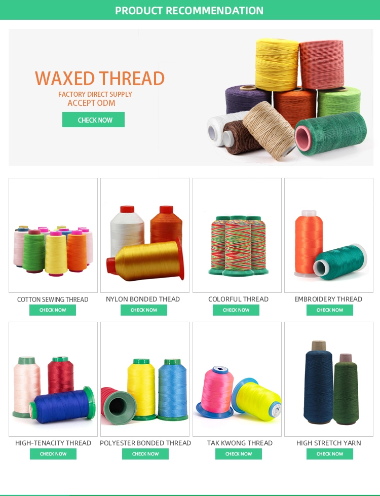 High Strength Kite String 20/3 6000 Yards Tex90 Glazed Cotton for Kite With UV Protection
