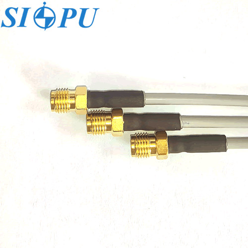 SMA Female Head RF Cable Assembly Connected To 086PE Single Head Cable