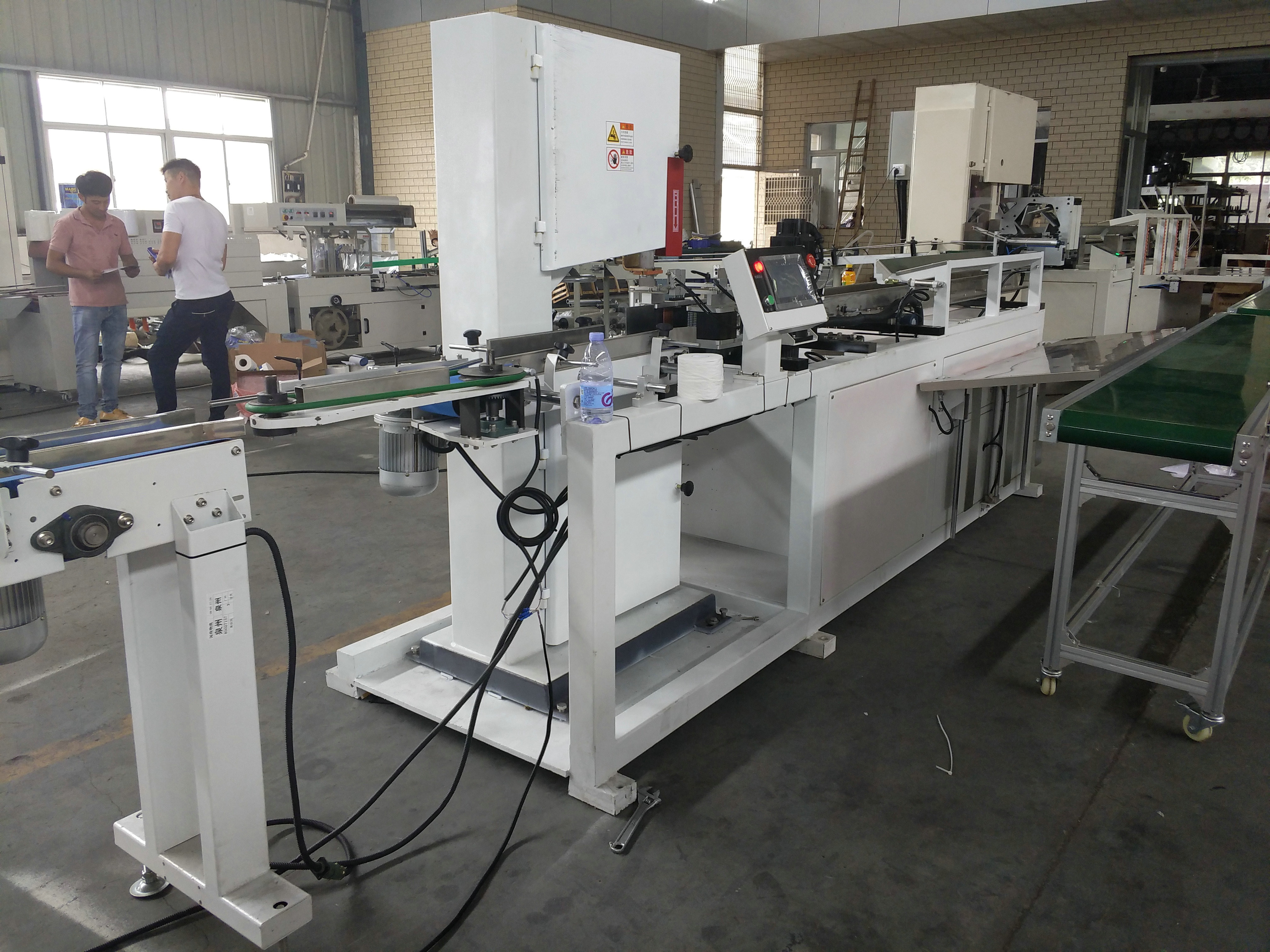 High Speed Automatic Tissue Paper Toilet Roll Making Machine 5-8bags/Minute