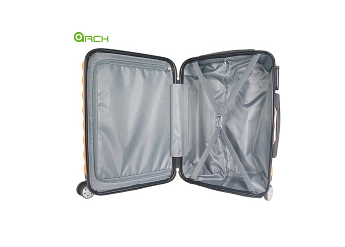 ABS Organizational Double Spinner Hard Carry On Suitcase