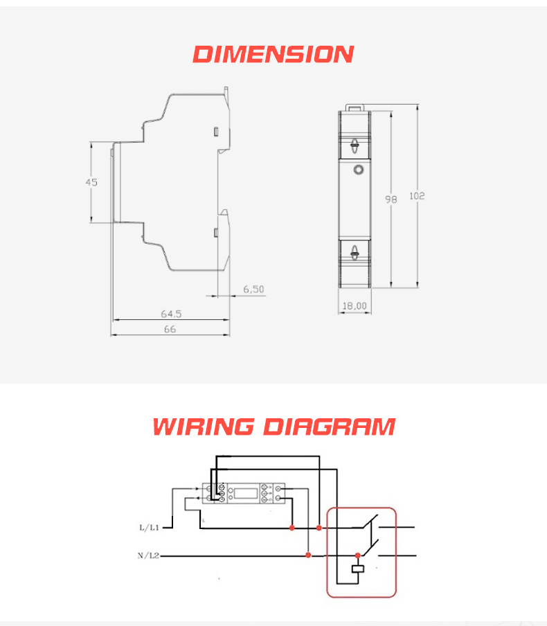 EM115-Mod-DO DC 5 45 A Modbus Control Output Remote Digital Display and MID Certificate
