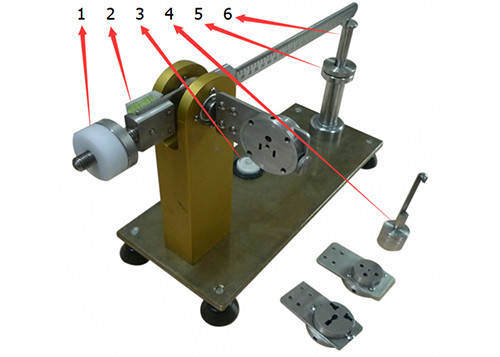 IEC60884 Plug Socket Tester Torque Balance Test Apparatus