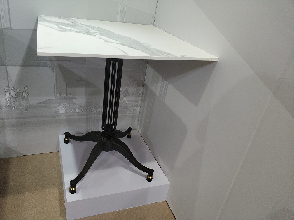 Wholesale Commercial Furniture Cross Table Base Powder Coat Height 28'' Designer Model