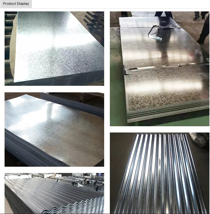 TISCO NO.1 2B Hot Dipped Galvanized Steel Plate 4x8 1.5mm Gi Sheet