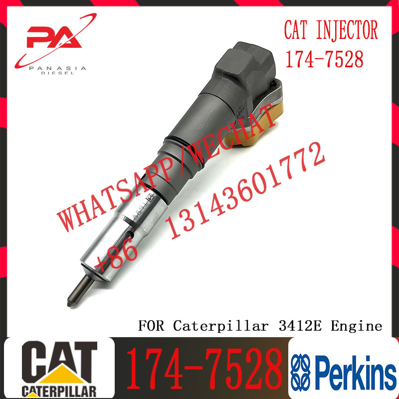 3412E Engine Diesel Injector 174-7526 232-1183 Common Rail Injector 174-7528