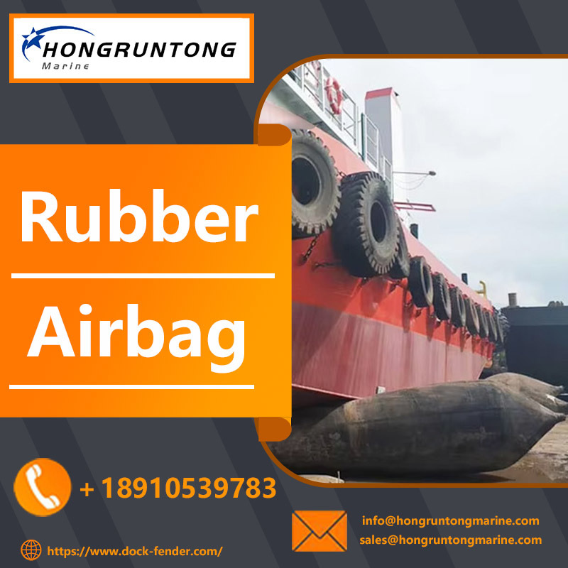 Heavy Duty Airbag High Strength Rubber Safe Ship Launching Stable Bearing Performance