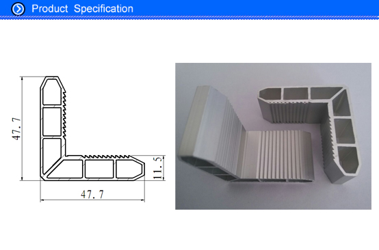 Mill Finished 90 Degree Aluminium Angle Corner Key for Solar Mounting System and Solar Panel
