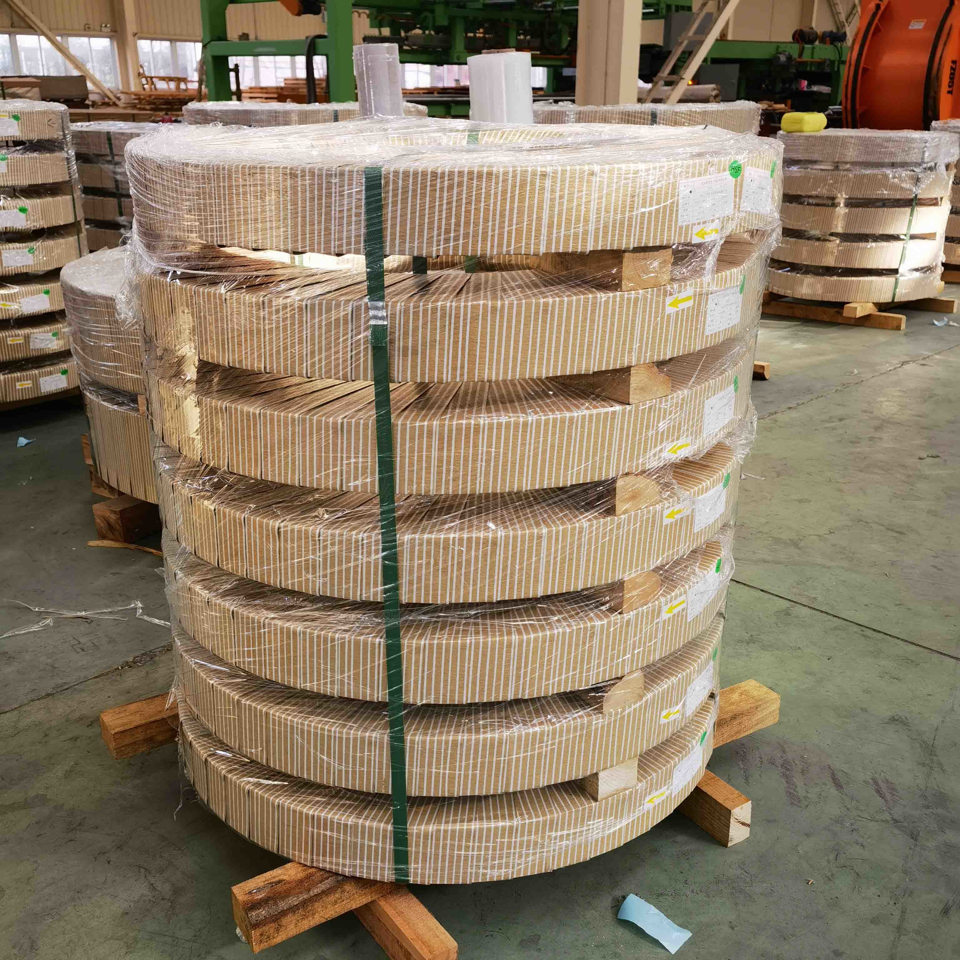 For Rolling Shutter Door Curtain Making Purpose Alloy3105 0.25*178mm Anti Scratch PE Paint Pre Painted Aluminum Strip