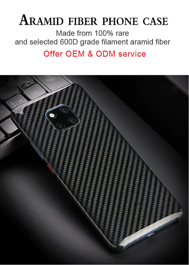 Anti Scratch Aramid Phone Case For Huawei Mate 20 Pro