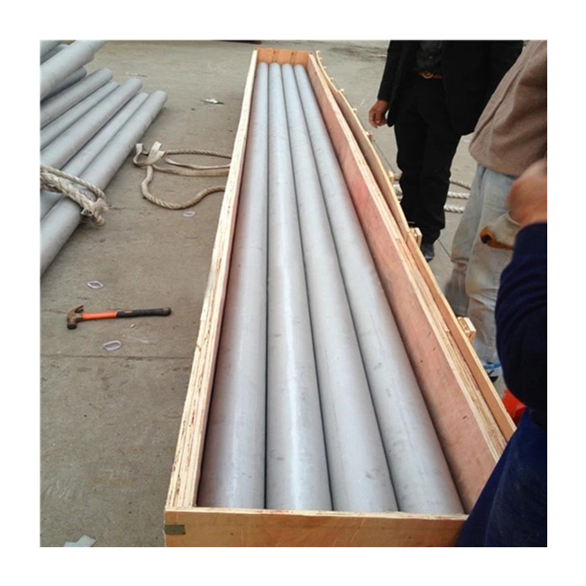 Welded Seamless Steel Pipe 254SMO UNS S31254 For Seawater Cooling