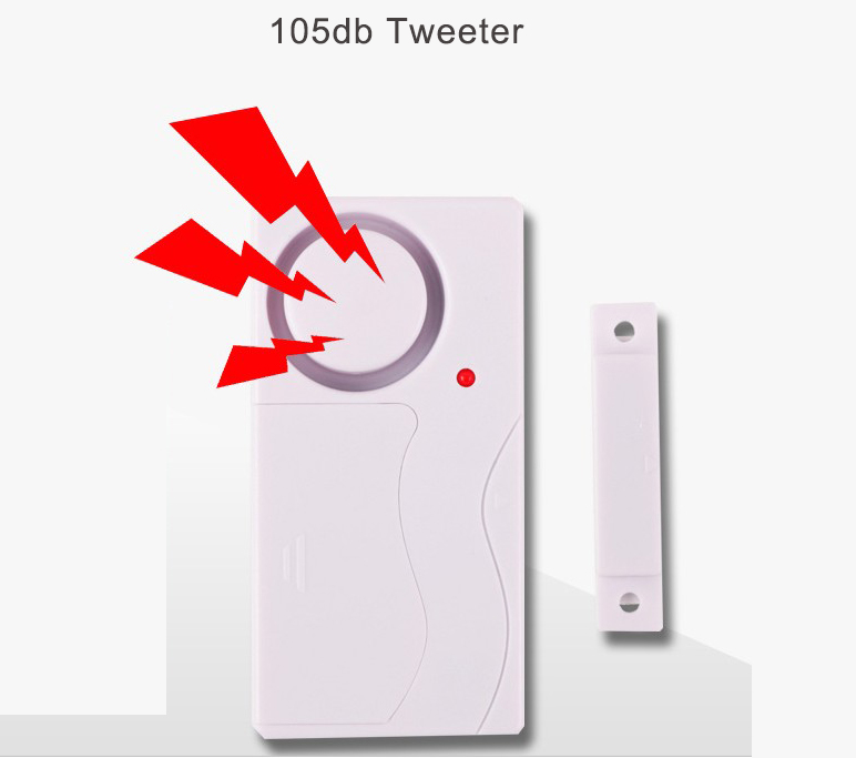 household wireless remote control gate magnetic detector with low power consumption and stable type