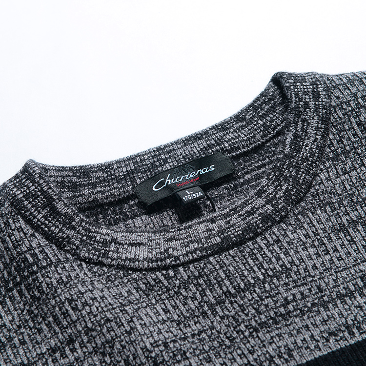 Wholesale Man Trendy Fashionable Sweaters Knitted for Men Warm Knit Sweaters High Quality