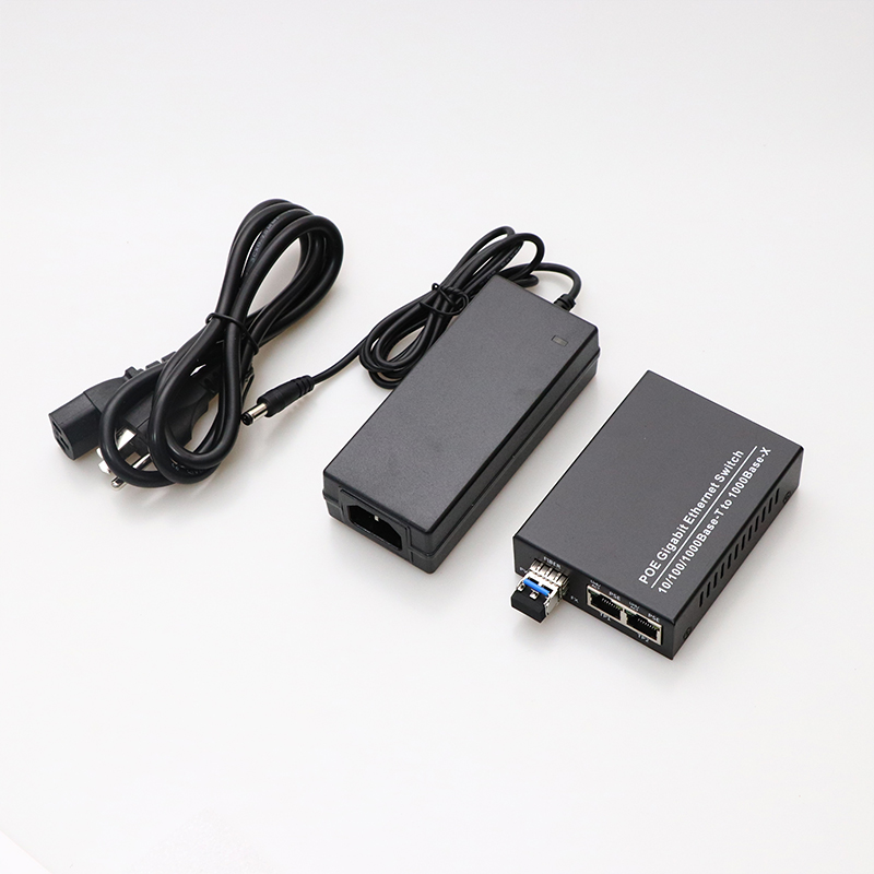 SFP LC Fiber Ethernet Media Converter 20km For FTTH FTTB FTTX Network