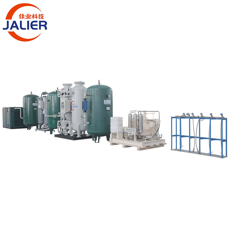 Laser Cutting Nitrogen Gas Generator Machine with 99% Purity and 5nm/hr Production Rate