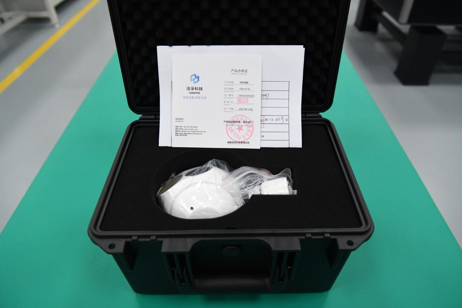 Three Axis Monitoring Thermal Electro Optic Drone System Sensor