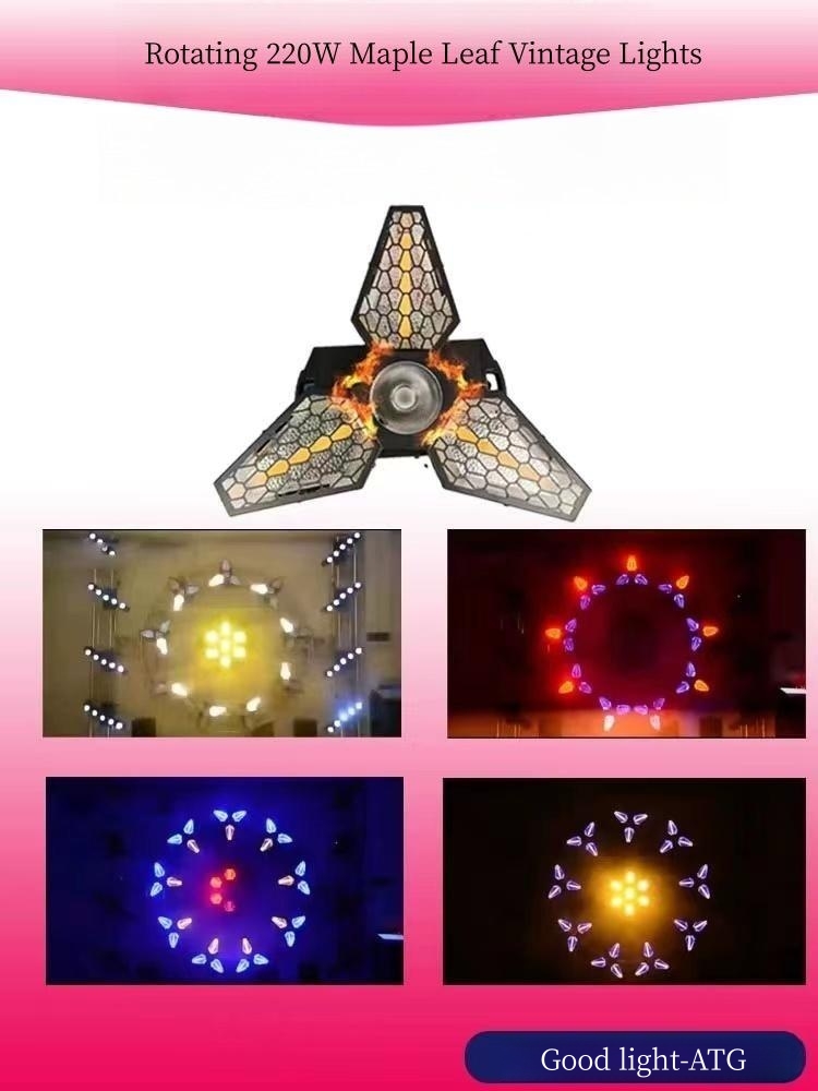 RWGB 3x60w Gold COB 1x40w 4-in-1 Beam Disco Lamp Bar Party Backlight DMX Projector Led Retro Light
