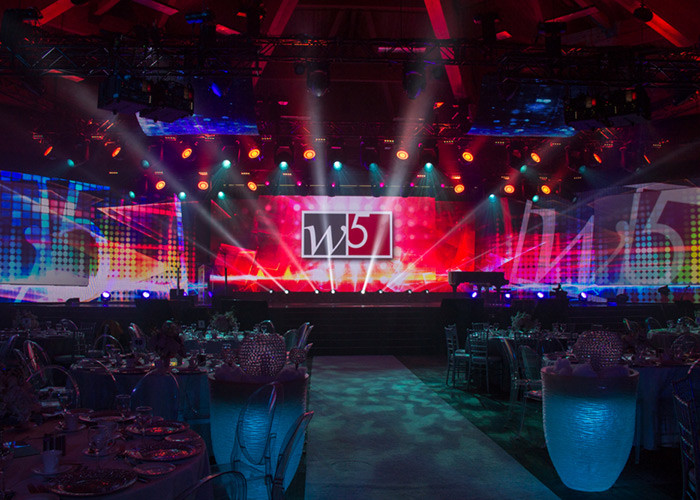 P2 P3 Small Pitch Indoor LED Video Wall Screen H140º / V 60º High Definition