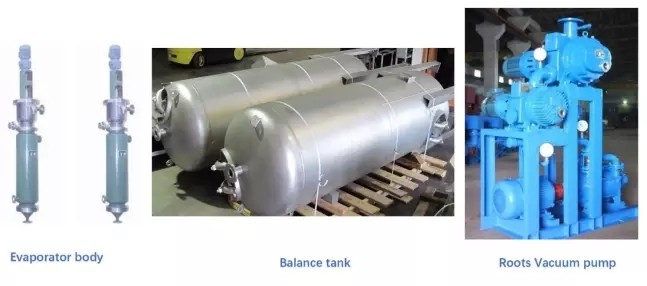 20m2 Scraper Thin Film Evaporator Industrial Agitator Vacuum Distillation