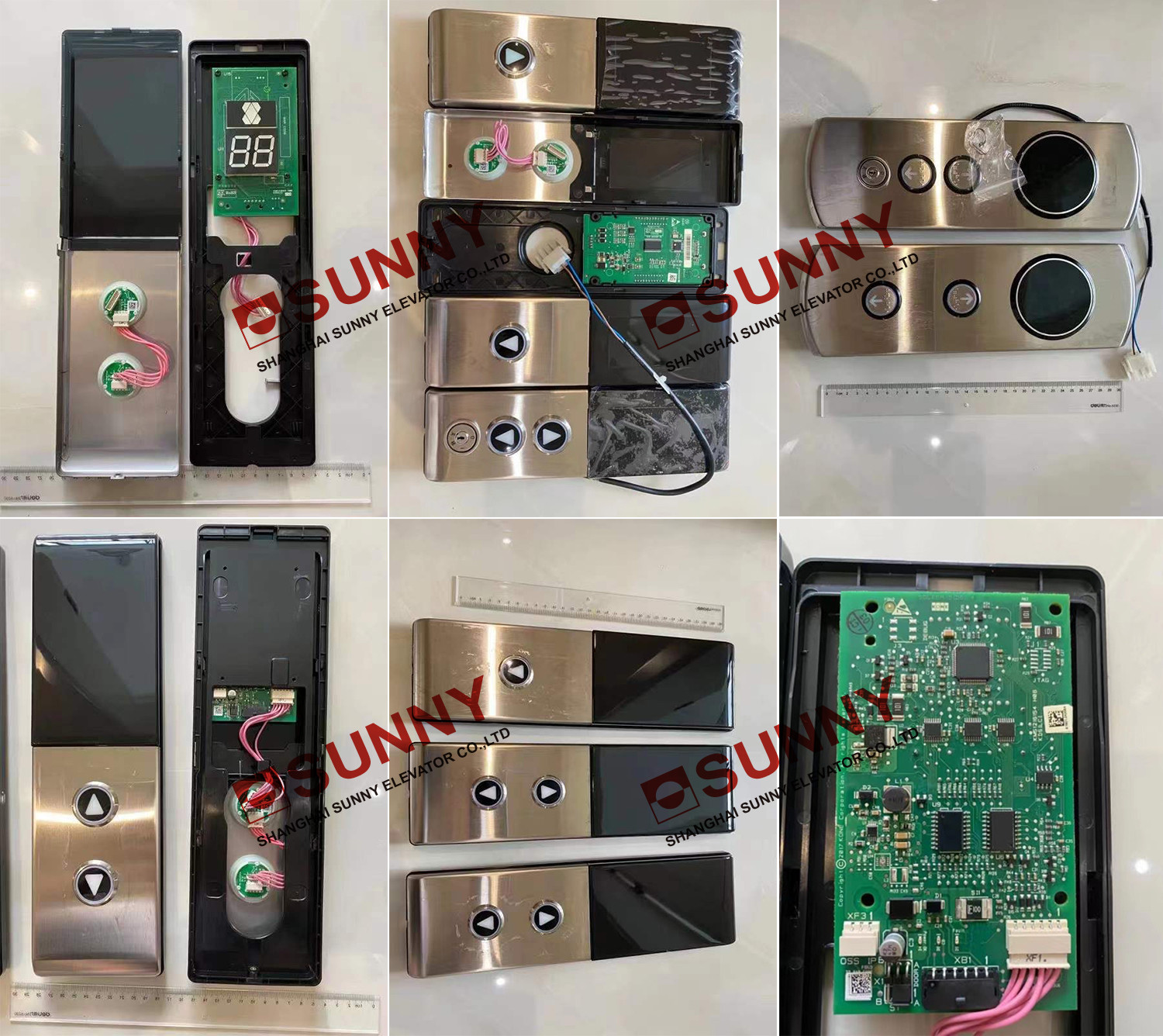 High Standard Elevator Up Button Mirror Stainless Steel Surface