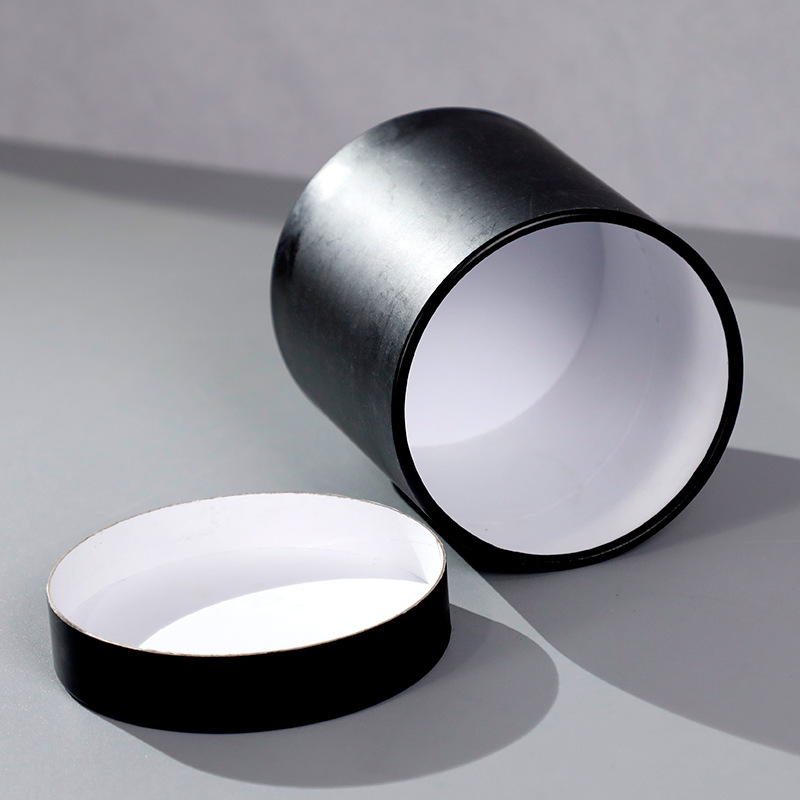 Recyclable Paperboard Small Round Cylinder Necklace Jewelry Gift Boxes for Mothers Day