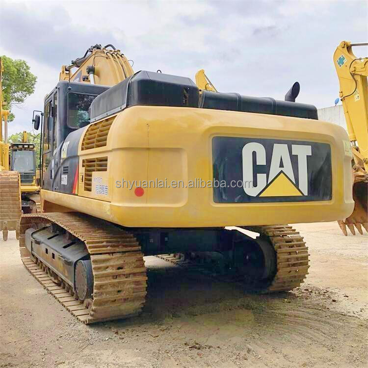 208KW Power Second Hand CAT330B Excavator with Strong Power and Soft Steel Design