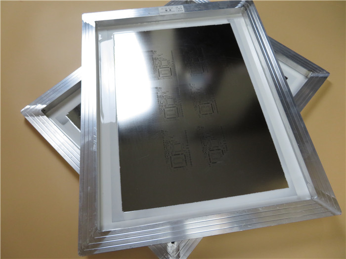 0.1mm Stainless Steel Shim SMT Stencil PCB Assembly For BGA Package