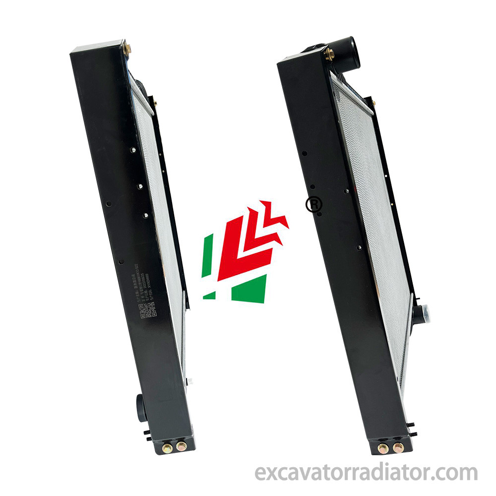 Hino K13 Truck Radiator Accessories Manufacturer Water Tank Cooling Aluminum Assembly Water Tank Engine Cooling System