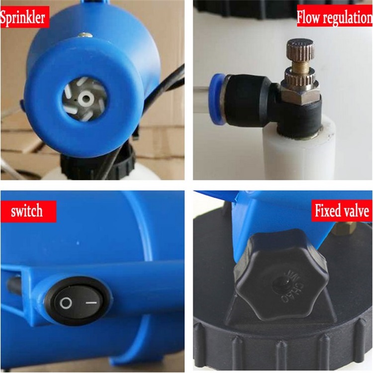 Power Ulv Cold Fogger Machine Hand Operated Spray Atomizer Battery Powered Ulv Fogger