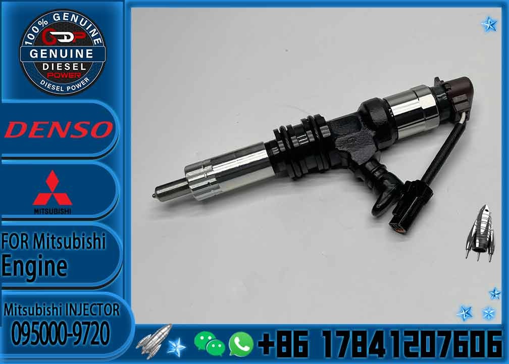 injector nozzle 095000-9720 9709500-972 ME307488 injector for Mitsubishi Fuso Fighter 6M60, 6M60T fuel injector 095000-9