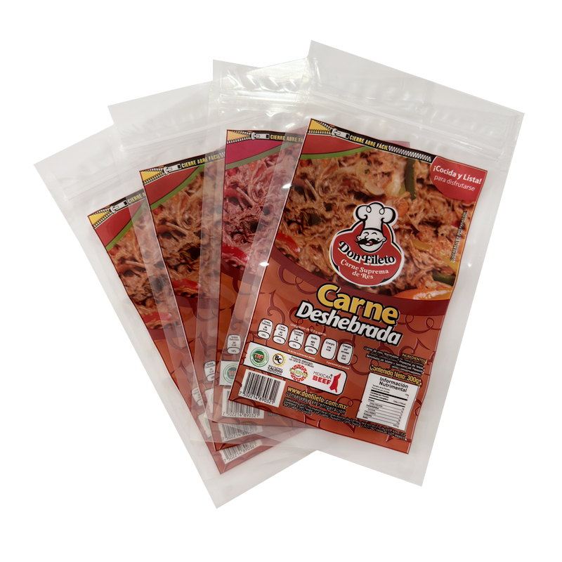 Gravure Printing Customized Thickness Heat Sealable Frozen Organic Food Packaging Bags