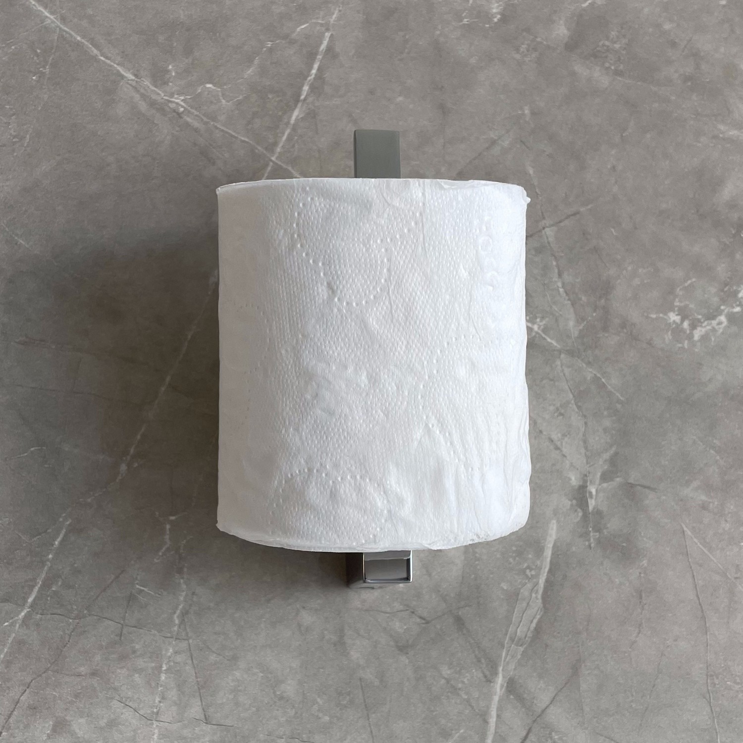 Wall Installation Toilet Tissue Paper Roll Holder Black Finish