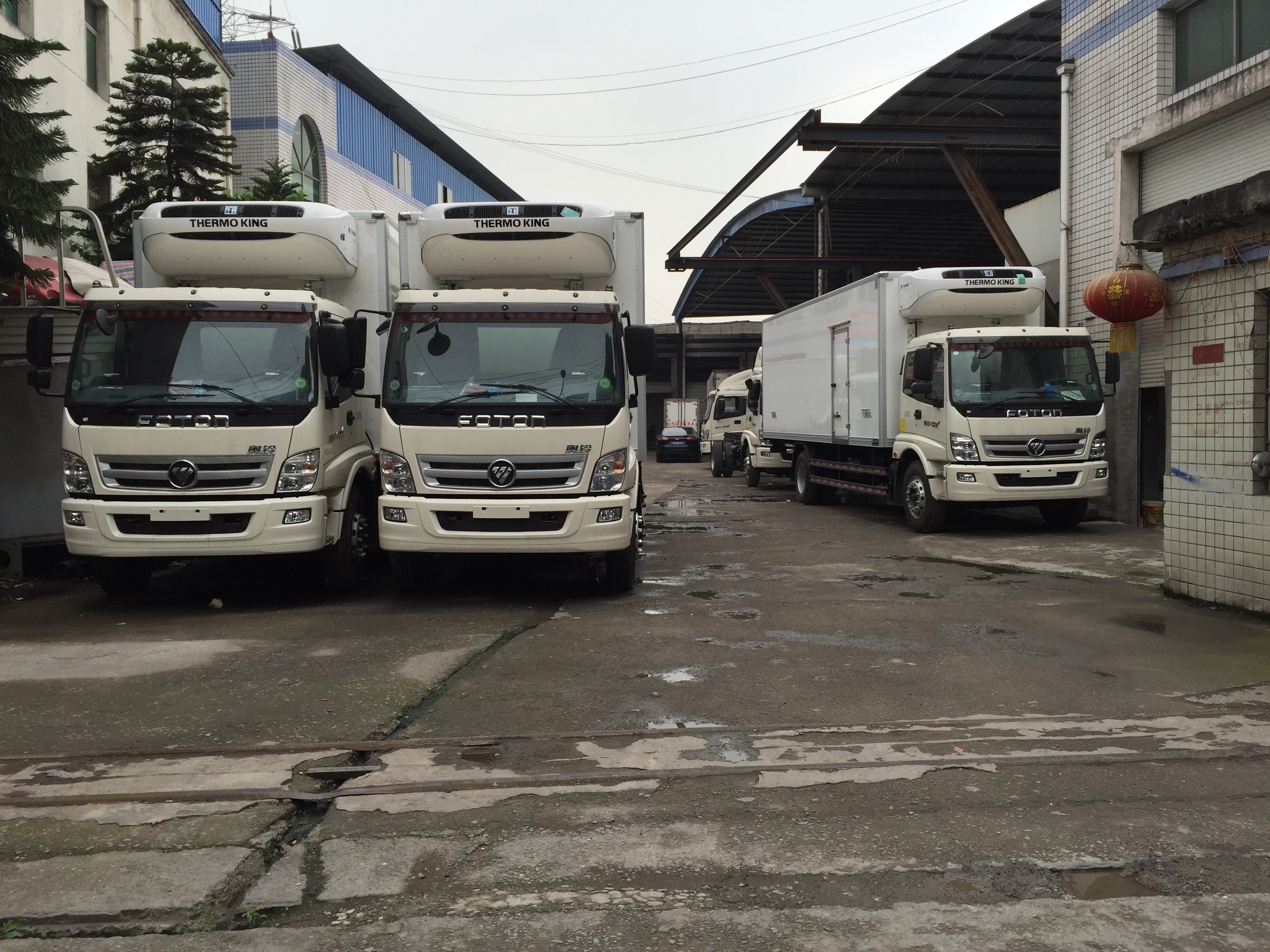 Front Wall HFC R404a T 600M Thermo King Van Refrigeration Unit