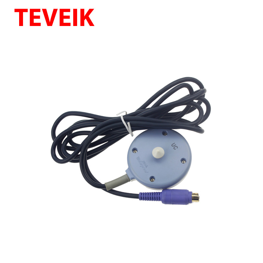 6 Pin Toco Fetal Ultrasound Transducer Monitor Probe Bistos BT 300 TOCO Patient End