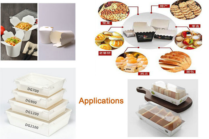 300g +10g PE Coating Lunch Box Paper For Food Take Away Eco friendly FDA Passed
