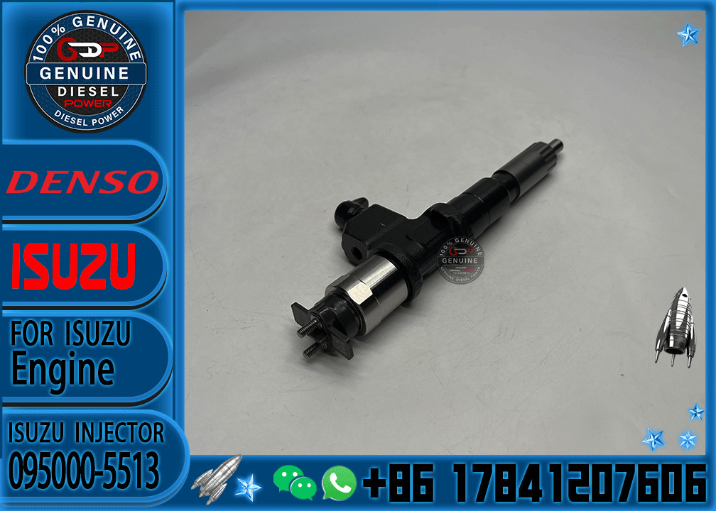 High Quality Common Rail Injector 095000-5512 095000-5513 095000-5514 for 6WF1 6WG1 Diesel Nozzle