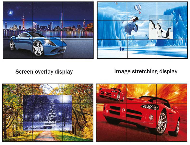 75 Inch Resolution LCD Video Wall 72% Color Gamut Display Wall Mounted/Embedded 03