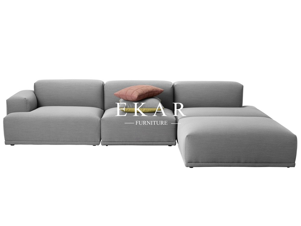 New Design Fashion Modern Italy Fabric Big 3 Seater Sofa